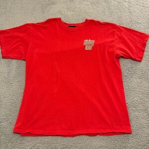 The Tonight Show With Jay Leno Vintage Red Shirt NBC Men’s‎ Size Xl Y2k 2003